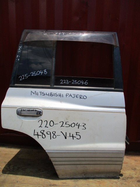 Used Mitsubishi Pajero DOOR SHELL REAR RIGHT